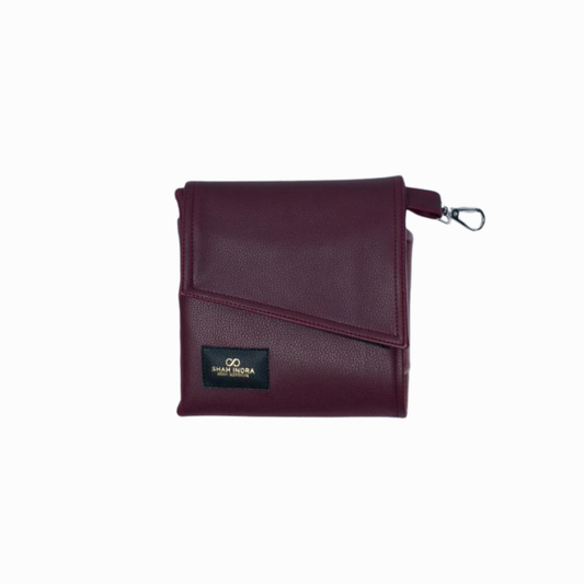 The Zad Luxefold Sejadah in Leather (Instock)