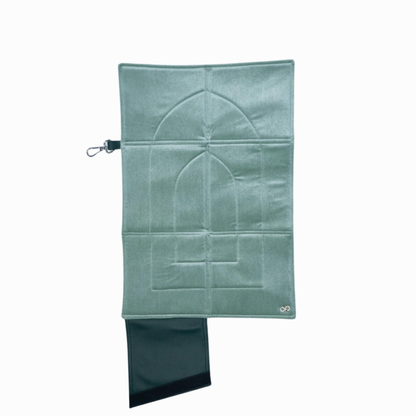 The Zad Luxefold Sejadah in Leather (Instock)