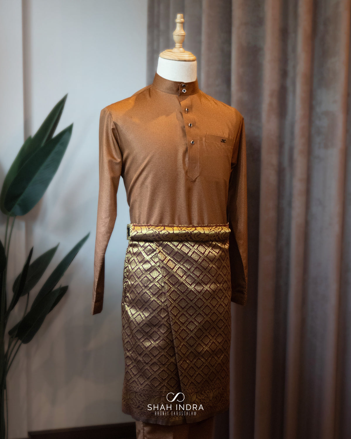 Baju Melayu Raya 2026 - Gold (INSTOCK)