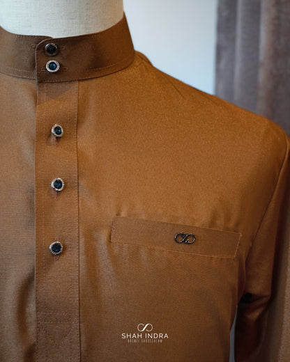 Baju Melayu Raya 2026 - Gold (INSTOCK)