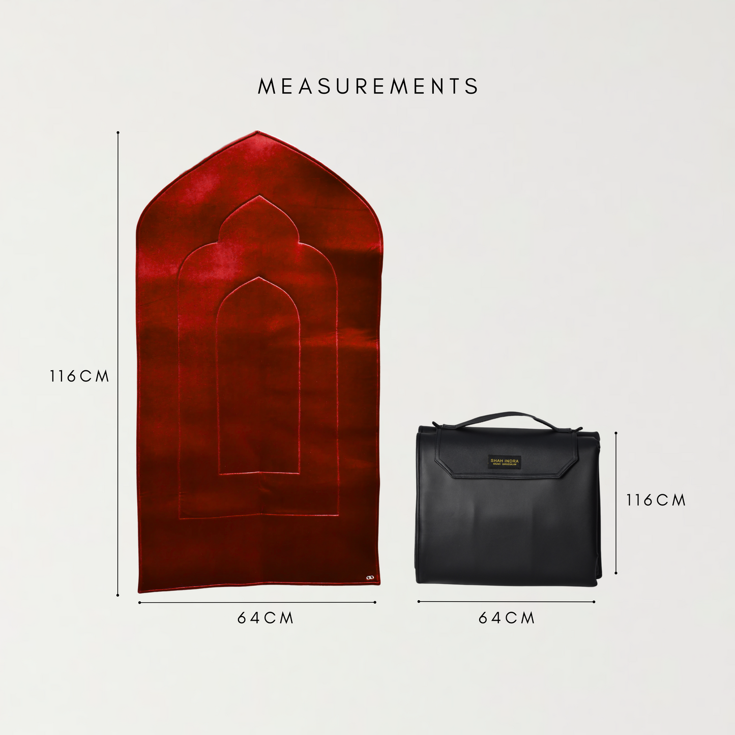 Carryall Sejadah in Leather