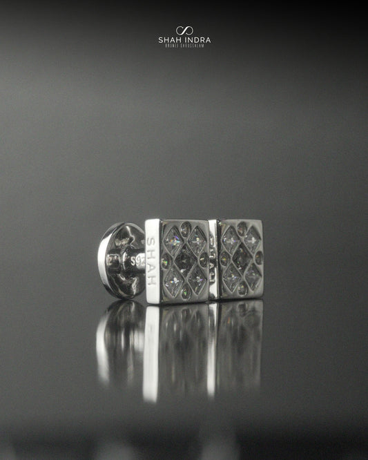 Shah Indra Silver Studs - IMPERIA (Instock)